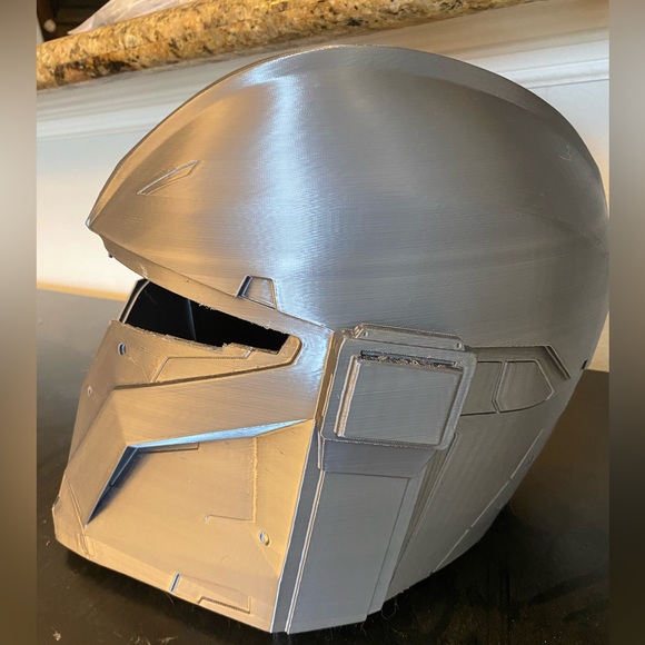 3D Printed Mando Spartan Helmet - Halo Based - DIY - Picture 2 of 7